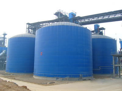 临县水泥钢板库改造