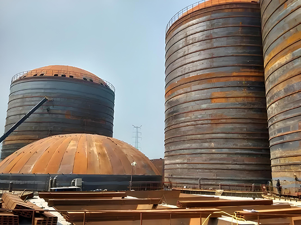 临县焦粉钢板仓